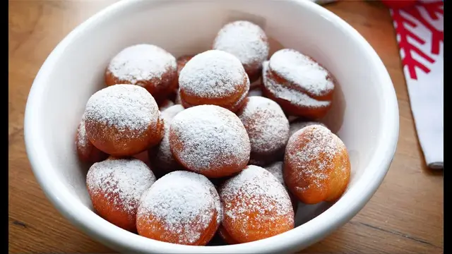 Самые вкусные постные пончики