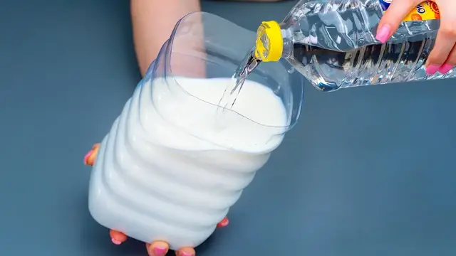 Домашний сыр из молока и уксуса