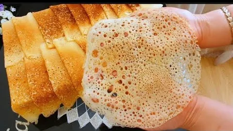 Супер тонкие блинчики с дырочками  