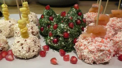 Закуски из крабовых палочек 