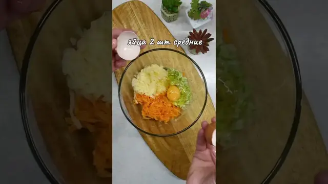 Полезные котлеты из овощей