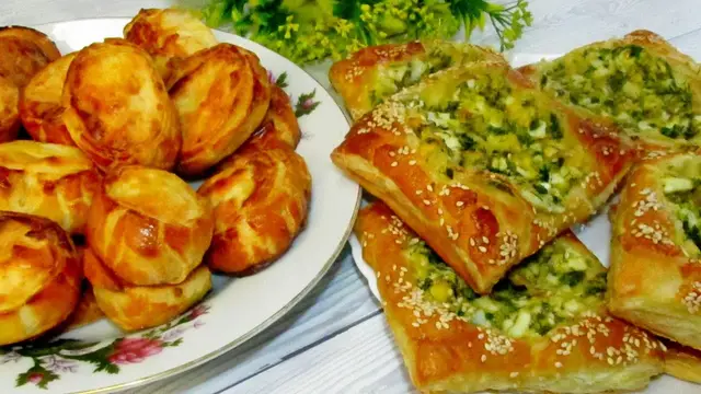 Выпечка из слоеного теста