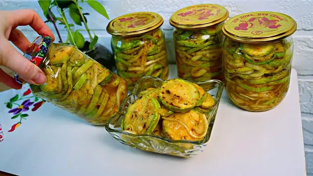 Самый вкусный салат из кабачков