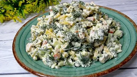 Салат с куриной грудкой 
