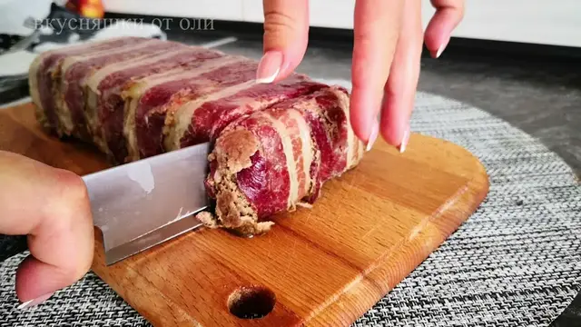 Рулет из куриной печени