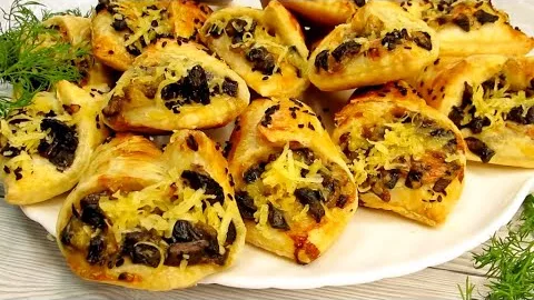 Закуска с грибами