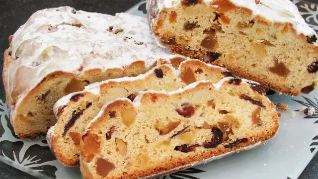 Ттворожный Штоллен на Рождество