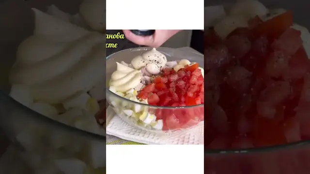 Очень вкусный салат