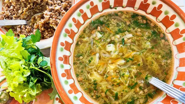Императорские Щи из свежей капусты 