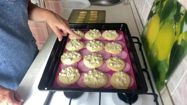 Вкусное песочное печенье к чаю