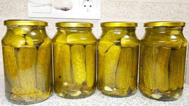Хрустящие огурцы на зиму
