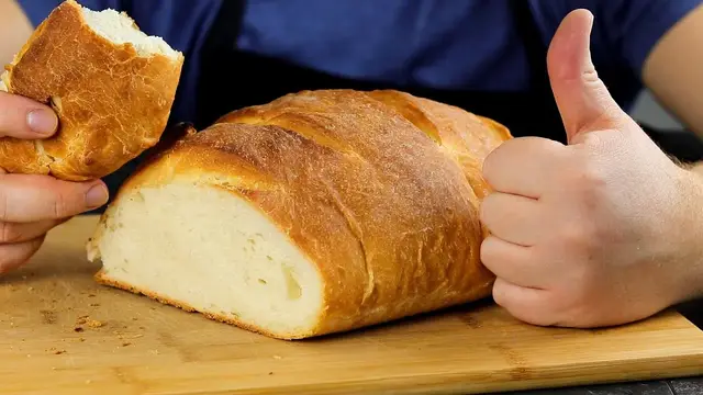 Воздушный дрожжевой домашний хлеб