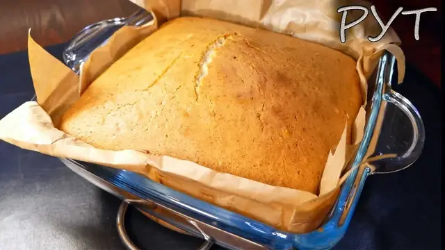 Молочный пирог в духовке