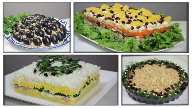  5 вкусных салатов на праздничный стол