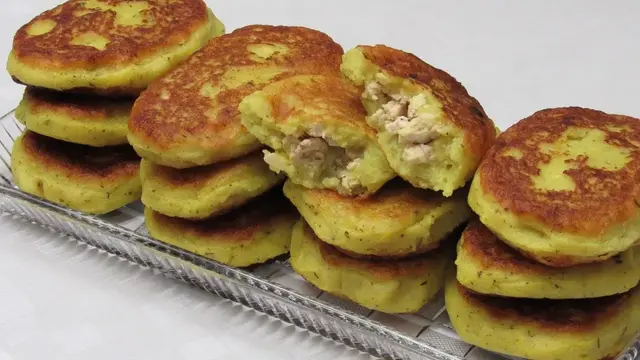 Картофельные зразы с мясом
