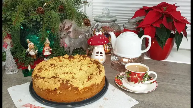 Пирог с фруктовой начинкой 