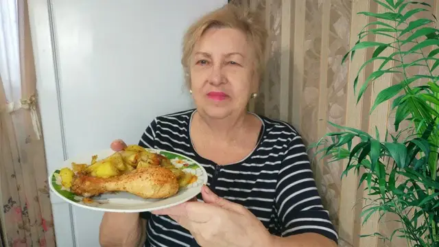 Курочка запеченная в духовке