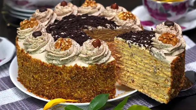 Нереально вкусный ореховый торт