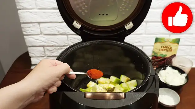 Кабачки в мультиварке