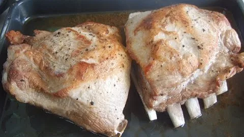 Свиные ребрышки на обед