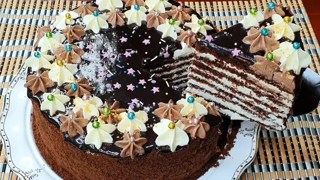 Фантастически вкусный торт на Новый год