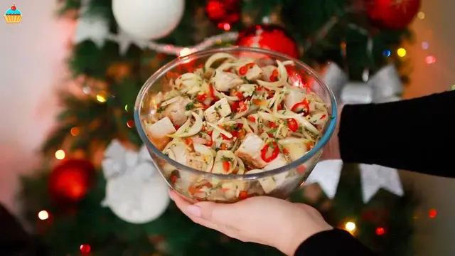 Холодная мясная закуска для праздничного стола