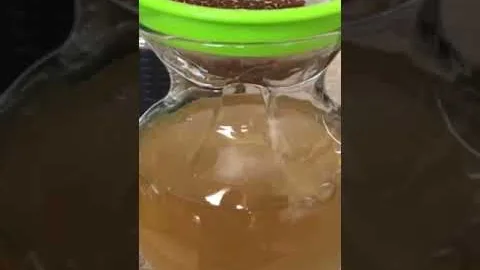 Диетический напиток из льна 