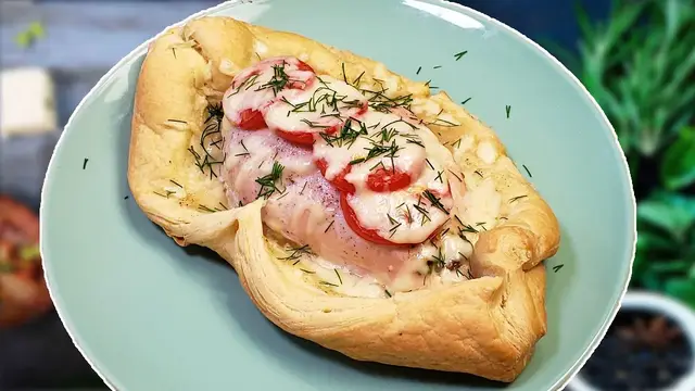 Лодочки с курицей