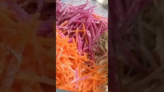 Быстрый и полезный витаминный салат 