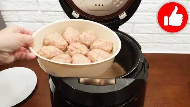 Котлеты с кашей на гарнир в мультиварке