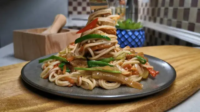 Обалденно вкусные макароны по-тайски