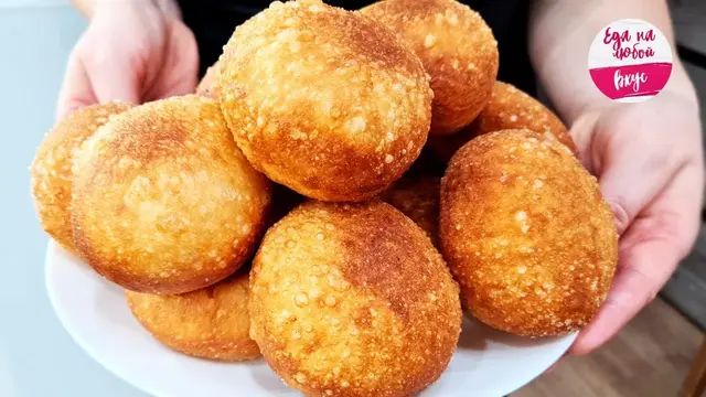 Воздушные пирожки с капустой 