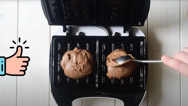 Шоколадные венские вафли