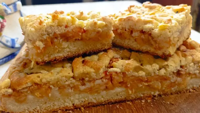 Очень нежный и рассыпчатый пирог