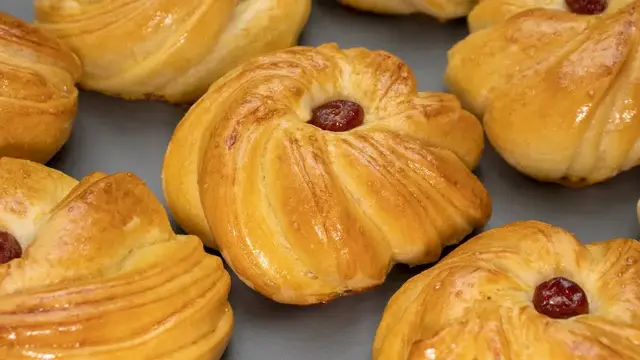 Вкусные булочки к чаю 