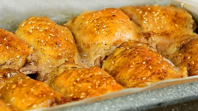 Сочные куриные бедрышки