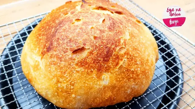 Скоростной хлеб в духовке