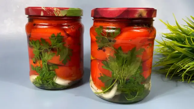 Маринованные помидоры на зиму