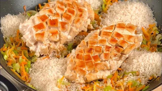 Очень вкусная курица на сковородке 