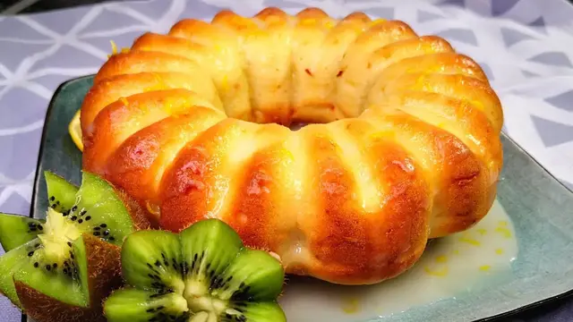 Сметанный кекс в духовке 