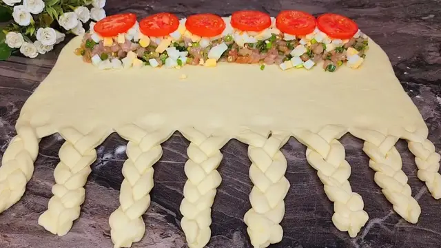 Пирог с вкусной начинкой