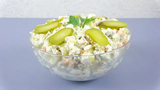 Правильный салат «Оливье»