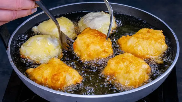 Жареные пончики