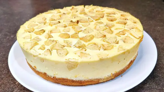 Творожная шарлотка