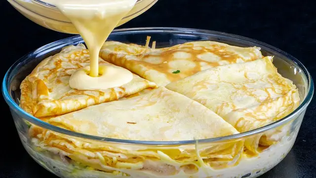 Блинчики с беконом