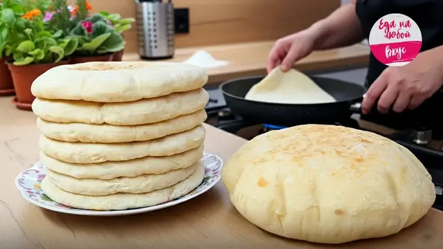 Настоящий турецкий хлеб