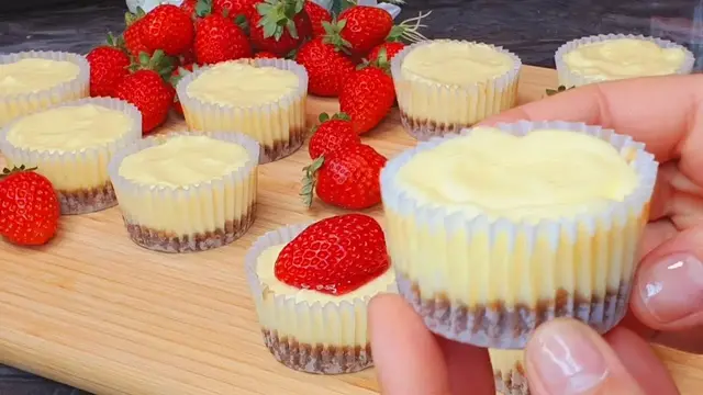 Творожные кексы к чаю