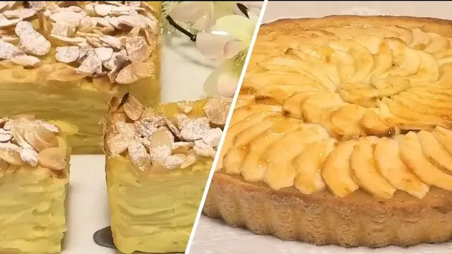 Ароматные пироги с яблоками
