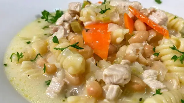 Потрясающий куриный суп за 30 минут