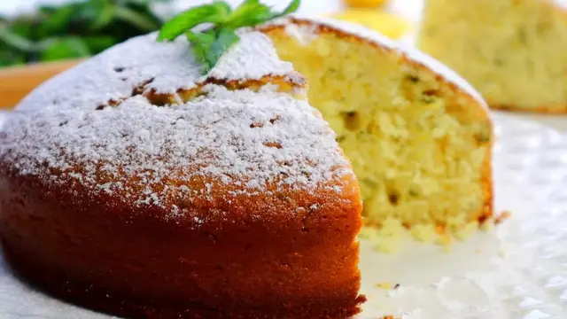 Очень вкусный лимонный пирог